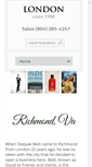 Mobile Screenshot of londonhairandboutique.com